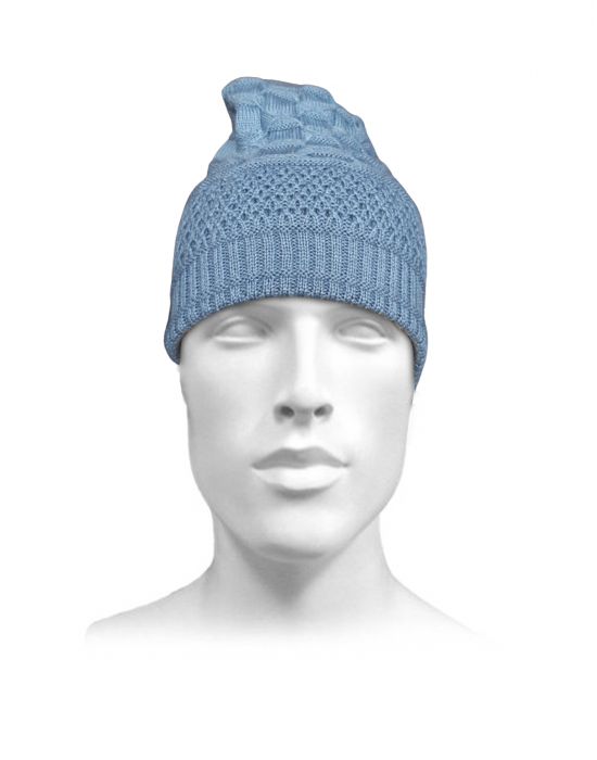 Unisex acrylic  self Designer Cap grey 